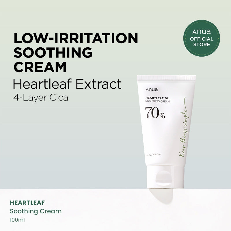 Anua-Heartleaf 70% Soothing Cream 100ml