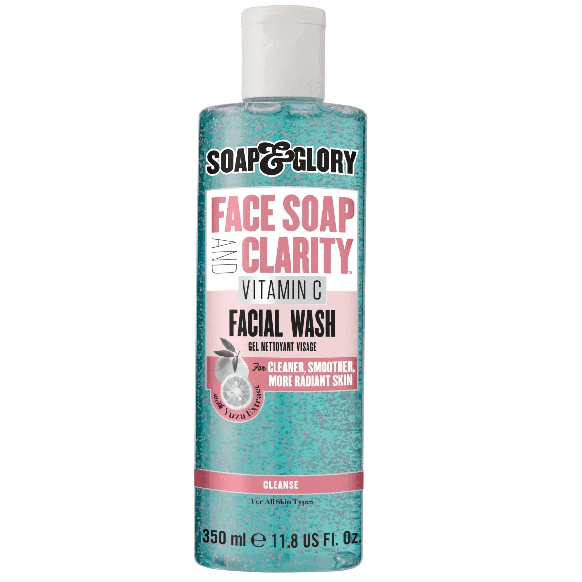 Soap & Glory Face Soap & Clarity 3in1 Daily Vitamin C Facial Wash 350ml