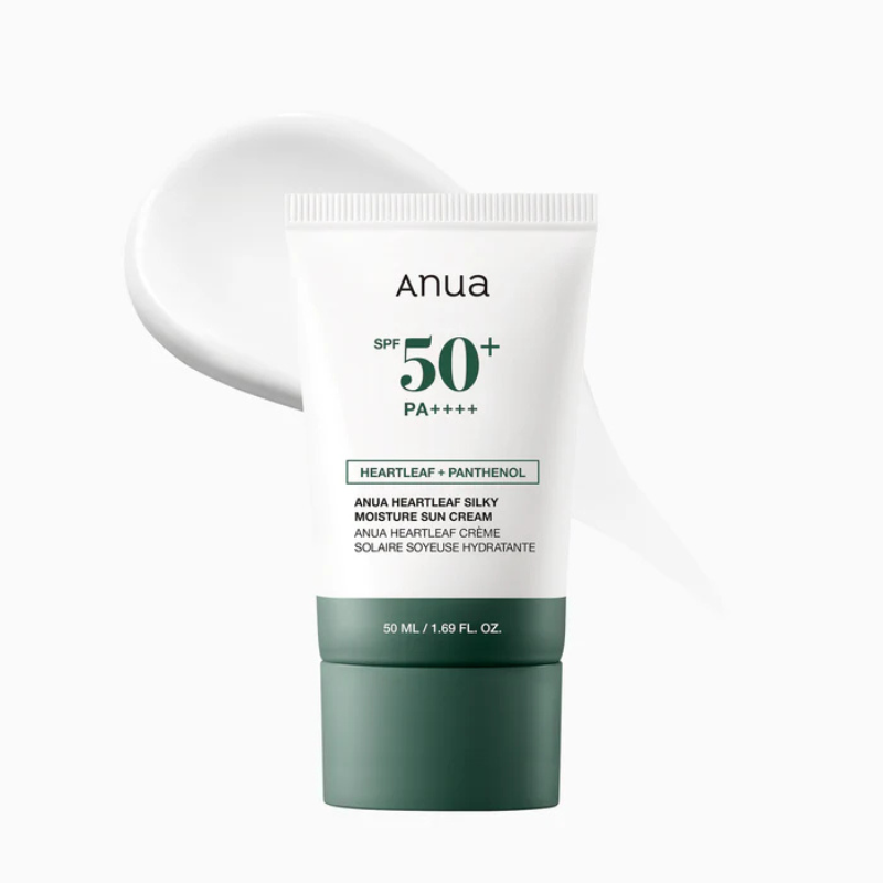 Anua-Heartleaf Silky Moisture Mild Sunscreen 50ml